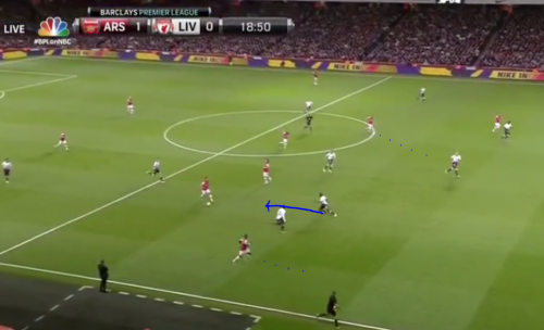 Cazorla marked poorly ARSENAL opening goal