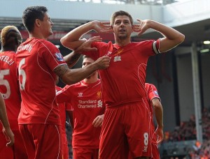 Gerrard silences Toffees