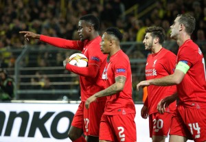 Borussia Dortmund v Liverpool - UEFA Europa League Quarter Final: First Leg