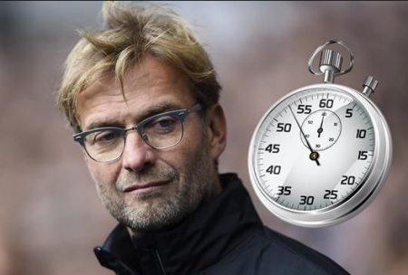 Klopp stopwatch